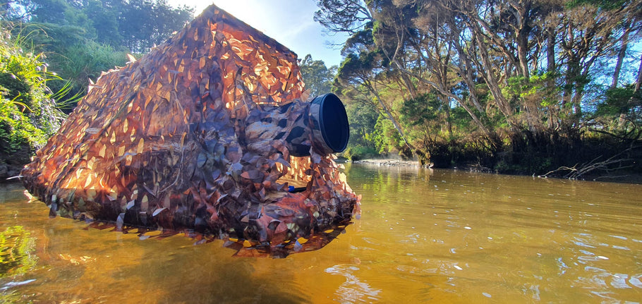 THE HOME-MADE INFLATABLE FLOATING HIDE